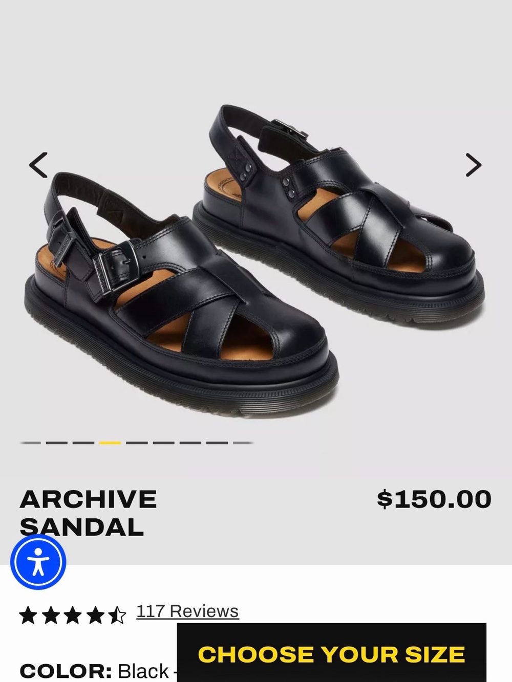 Dr. Martens Archive Fisherman Slingback Sandals - Picture 7 of 9